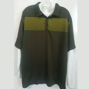 Nike Golf Men's 2 in 1 Dri-Fit Polo Large